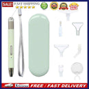 USB Recharge 5D Diamond Painting Embroidery Point Drill Pen Set (Green B)