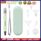 USB Recharge 5D Diamond Painting Embroidery Point Drill Pen Set (Green B)