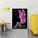 Diamond Painting Full Round Drill Angel Wings Rhinestone Modern Handmade Craft
