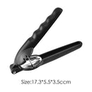 Stainless Steel Chestnut Clip Walnut Pliers Nut Opener Kitchen Tool (Black)