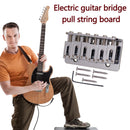 6 Strings Guitar Bridge Saddle Tailpiece for Fender Strat Electric Guitar B