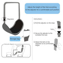 Portable Foot Hammock Travel Footrest Office Airplane Leg Support