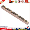 42mm Slotted Brass Metal String Nut for 4-String Electric Bass Guitar Part Newly