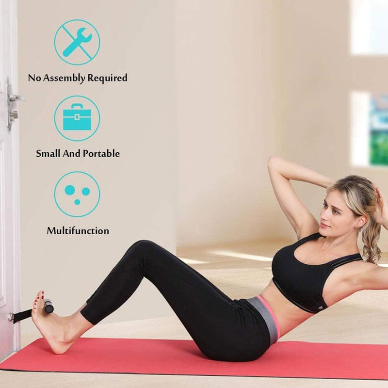 Sit Up Bar Sit Up Door Assistant Device Abdominal Core Workout Exercise Equip: