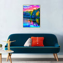 5D Diamond Painting Kit Landscape Landscape Full Round Diamond Mosaic