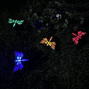 2m Solar String Lights Outdoor 4LED Waterproof Dragonfly Lighting for Garden