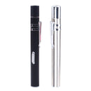 USB Charge LED Flashlight Medical Pen Light Mini Clip Nursing Lamp (Black)
