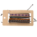 Man European Hot Retro Multilevel Cowhide Handmade Woven Bracelet Newly