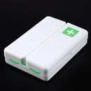 domybest Folding Pill Box Drug Tablet Storage Travel Case Holder 7 Day Pills