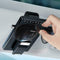 3 in 1 Car Glasses Clip Car Accessories Card Pen Holder Holder Portable ABS M1A7