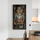 5D DIY Owl Diamond Painting Full Round Drill Rhinestone Home Decoration Craft