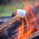 5pcs Outdoor BBQ Fork Telescopic U-Shaped Camp Barbecue Cookware Roasting S