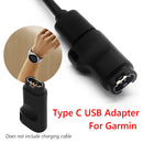 Watch Charger Adapter C to 4pin for Garmin Venu/2/2S/SQ/Lily Converter Part