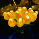 #A LED Tulip Night Lights Artificial Banquet Flowers Atmosphere Wedding Table La