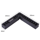 DURATEC 90 Degree Right Angle Clamp L-square Holder Woodworking Clip (B8) Newly