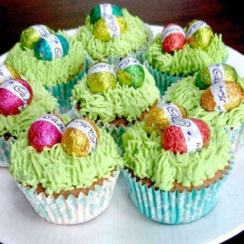 3pcs Grass Baking Decorating Cupcake Cake Icing Piping Tool Pastry Nozzles F6D7