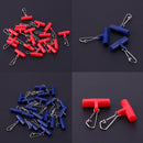 60??Zip Slider High-strength Fishing Line Sinker Slider Slides Hooked
