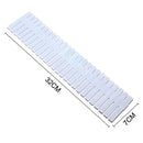 DIY Drawer Divider Household Storage Box Partition Board (8pcs Light Blue) Newly