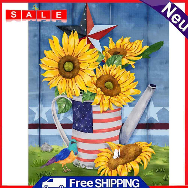 5D Diamond Painting DIY Sunflower Bouquet Full Round Drill Art