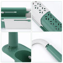 Telescopic Sink Holder-Plastic Adjustable Drainer Sink Tray Sponge Holder