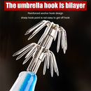 LED Electronic Shrimp Night Fishing Squid Jigs Lure Bass Bait Fish Tackle Tool