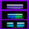Voice-Activated Pickup Rhythm Lights RGB Stick Music Level Light (Black)