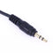 20CM Dual Track HD Stereo 3.5mm 1 Male, 2 Female Y Splitter Stereo Aud