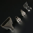 Kit 4 Types Nozzles Hair Dryer Accessories Hot Air Torch Nozzle Welding Repair