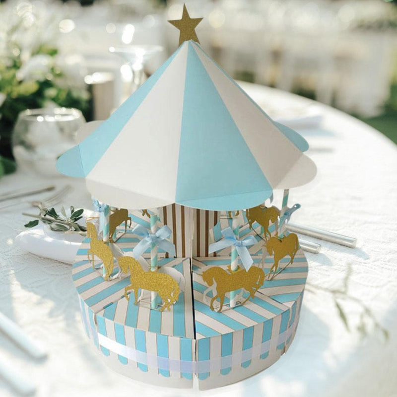 Carousel Candy Box Romantic Wedding Birthday Party Decoration Guest Favors Gi