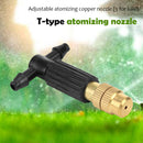 5pcs Adjustable Water Sprinkler Head Automatic Spray Tip Nozzles 4/7 Pipe