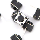 20pcs 2 pins Middle Feet 6*6*5mm Switch Tactile Push Button Switch LR