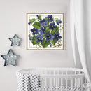 Partial Cross Stitch 11CT February Flower Counted Embroidery DIY Needlework