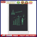 10in LCD Electronic Writing Tablet Digital Drawing Handwriting Pad (White)