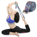 Stretch Pilates Colored Printed Yoga Strap Fitness Exercise D-Ring Belts