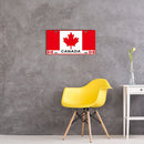 Home Weatherproof Retro Chic Flag Sign Iron Painting Wall Drawing Templates
