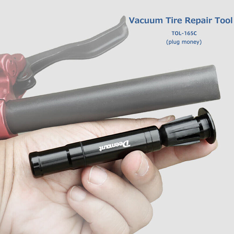 #A Bicycle Tubeless Tire Repair Tool Kit Handlebar End Type Tyre Puncture Access