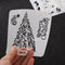 Decorative Christmas Hollow Stencils Embossing Scrapbooking Flower Template