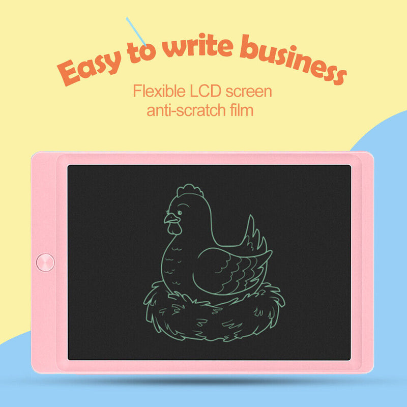 Howeasy Board Portable LCD Writing Drawing Painting Board Pads (8.5in Pink)