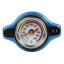 Big Head Racing Radiator Cap Water Tank Thermostatic Gauge Temperature Mete