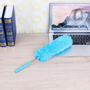 Adjustable Stretch Extend Microfiber Duster Dusting Brush Cleaning (Blue) Newly