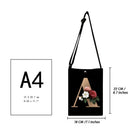 Alphabet flowers Printed mini one-shoulder diagonal phone bag A