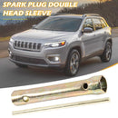 Double Ended Spark Plug Socket Wrench Tool 16mm/18mm with Torque Bar Handle
