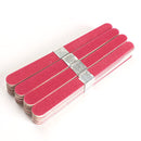 40pcs Nail Art Manicure Buffer Sanding Files Wood Crescent Sandpaper Grit