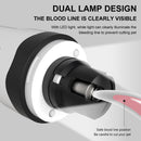 Dog Nail Grinders Pet Quiet Cat Paws Nail Cutter Trimmer with LED Light