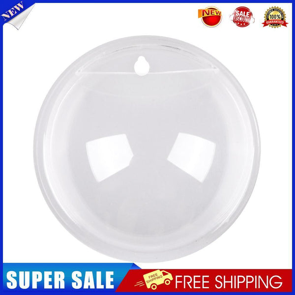 Wall Hanging Bubble Bowl Plant Fish Tank Aquarium Home Decor Transparent)
