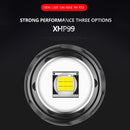 LED Aluminum Alloy Flashlight Zoomable 1800lm Waterproof Camping Lighting