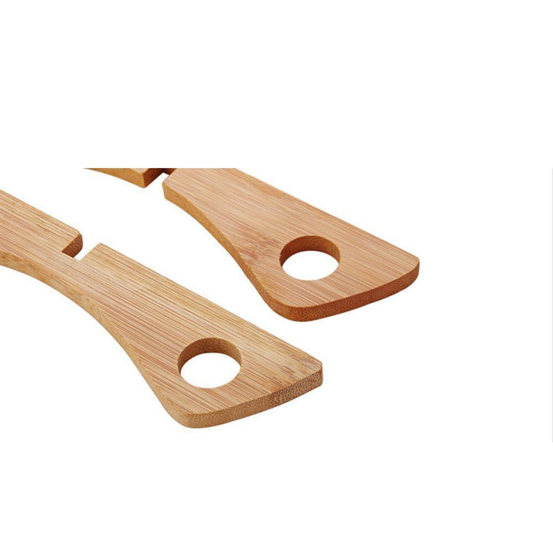 Detachable Wood Table Mat Steaming Stand Insulated Shelf Tray Rack Pot Holder