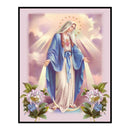 11CT Printed Full Cross Stitch DIY God Mother Hand Painting Living Room Decor