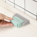Groove Cleaning Window Brush Corners Household Cleaner Tool (Blue Green) Newly