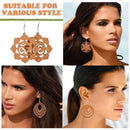 Wooden Wood Earrings Bohemian African Pendant Dangle Earrings Earring Making